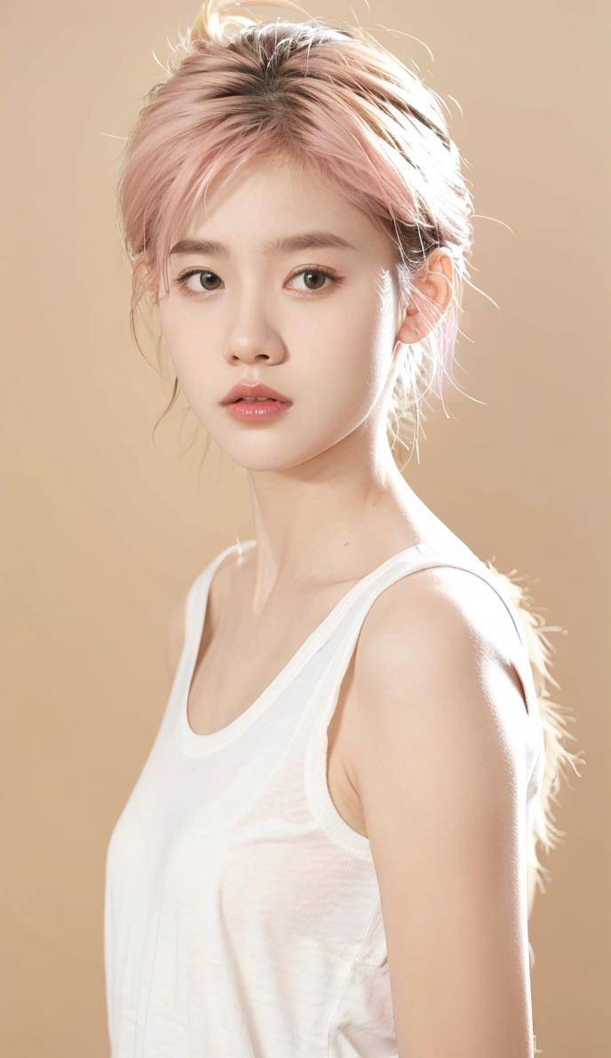 高清全屏美女手机壁纸，高冷之美的独特魅力展示
