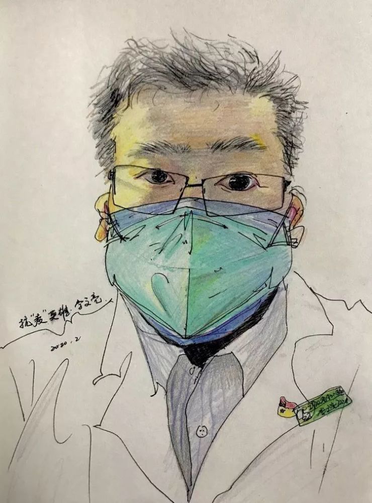 以画为笔，致敬英雄，抗击疫情中的感动人物手绘集锦
