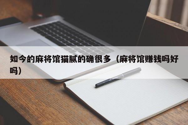 如今的麻将馆猫腻的确很多（麻将馆赚钱吗好吗）