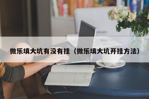 微乐填大坑有没有挂（微乐填大坑开挂方法）